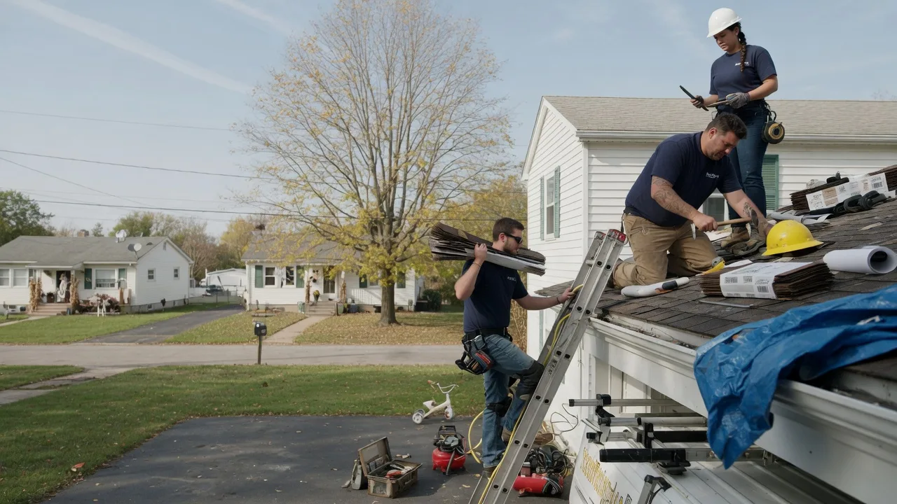 Local Roofing Contractors in Leaf River, IL near me